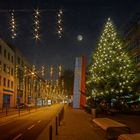 Eisenbahnstraße zur Weihnachtszeit