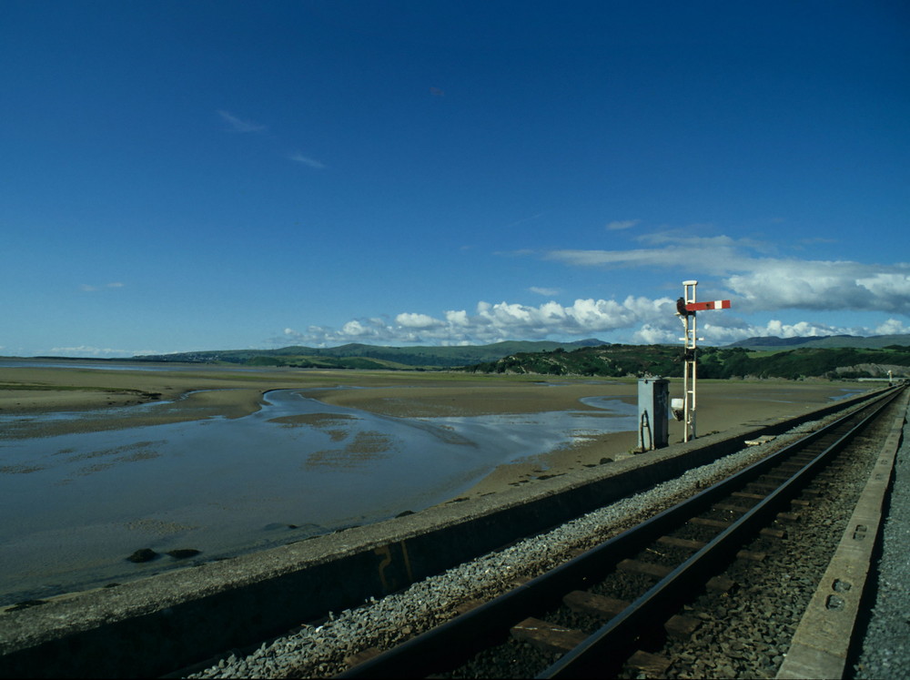 Eisenbahnstrecke nach Porthmaddog