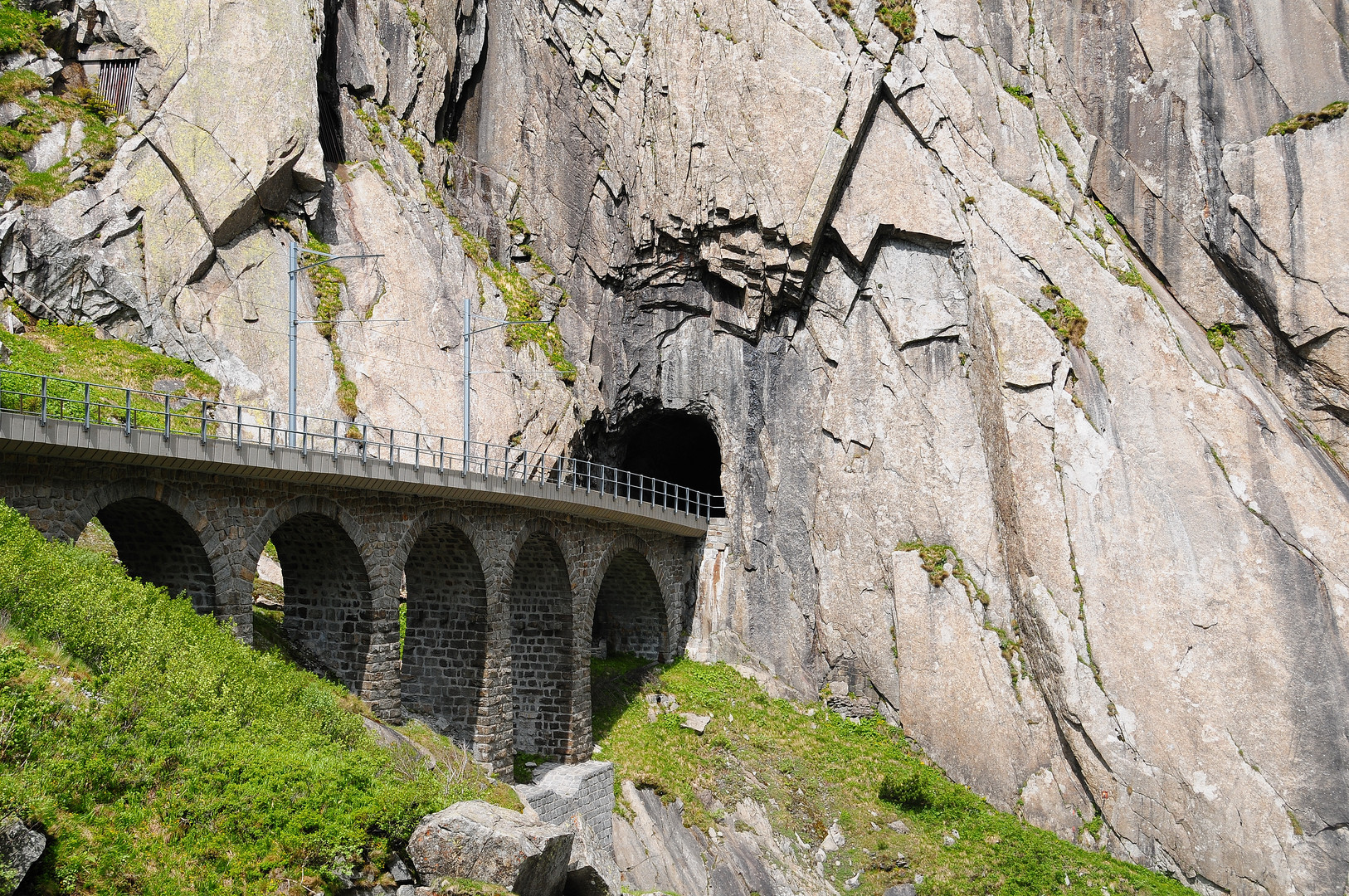 Eisenbahntunnel bei Andermatt