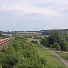 Eisenbahnweitwinkelfoto