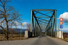 Eisenbrücke über den Hagneckkanal