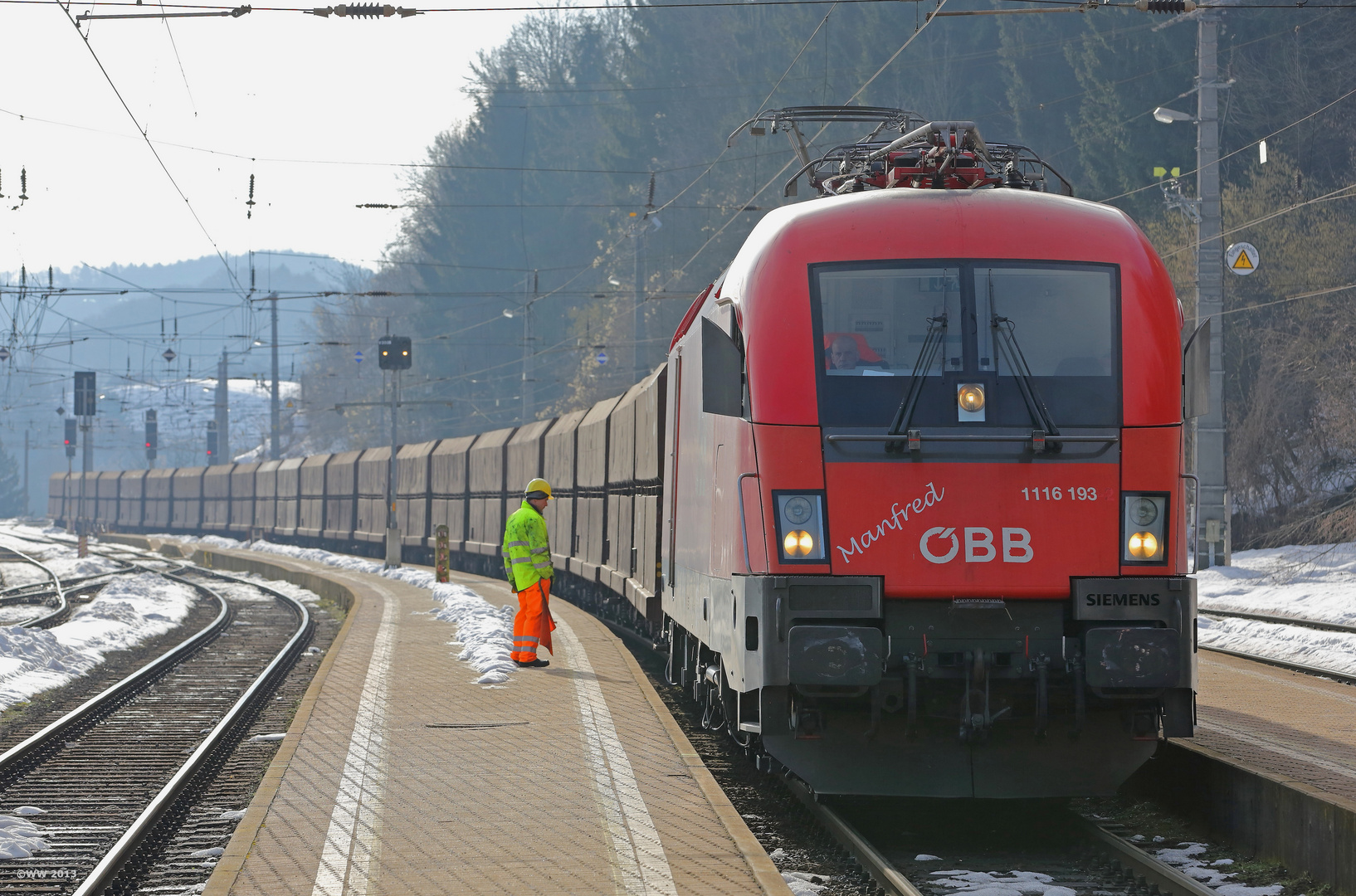 Eisenerz für die Voestalpine AG...