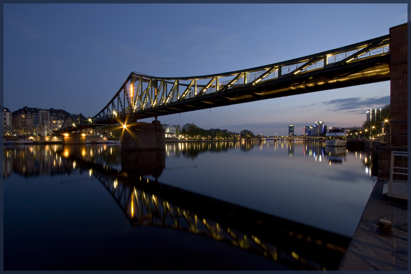 Eiserner Steg in Frankfurt am Main