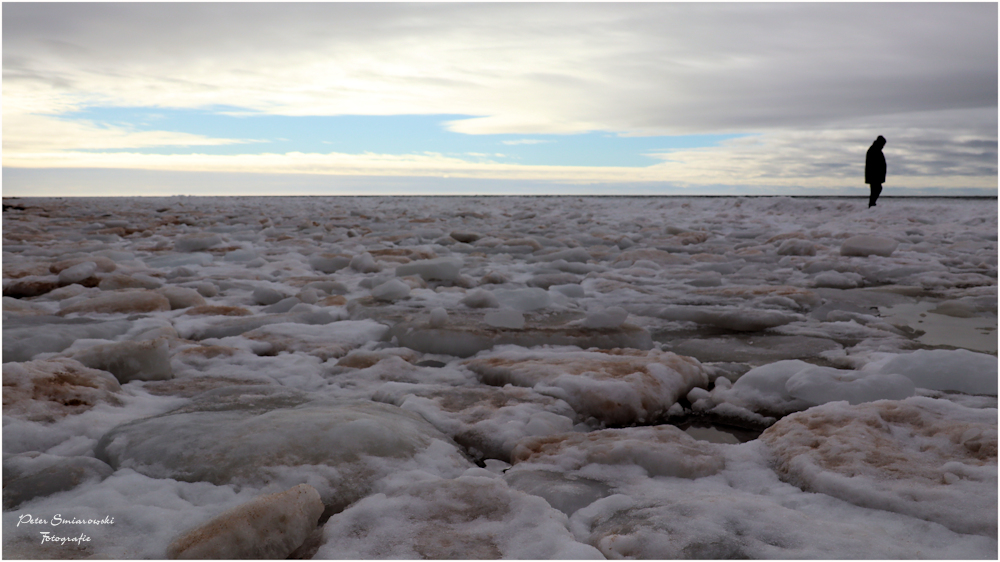 Eiserner Strand in Lettland