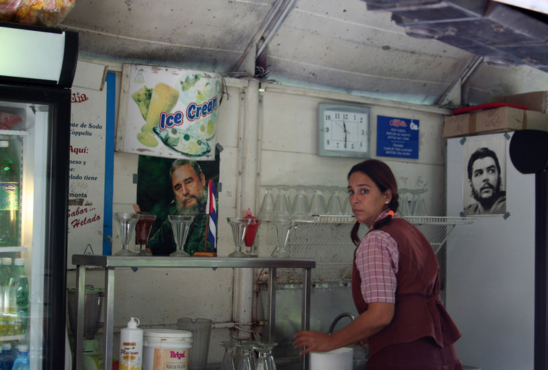 Eisessen ist revolutionär...in Havanna