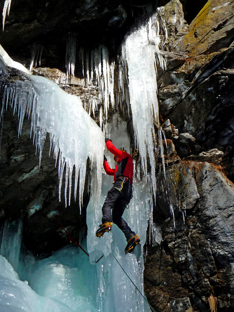 Eisfallklettern im Pitztal