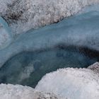 Eisfarben Gletscher Island