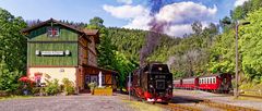 EISFELDER TALMÜHLE MIT EHEMALIGEM BAHNHOFSGEBÄUDE  HSB 03