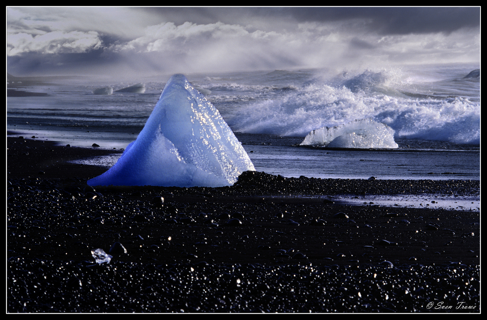 Eisfindling am Jökulsarlon - Island