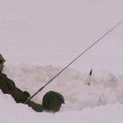 Eisfischen in der Auvergne