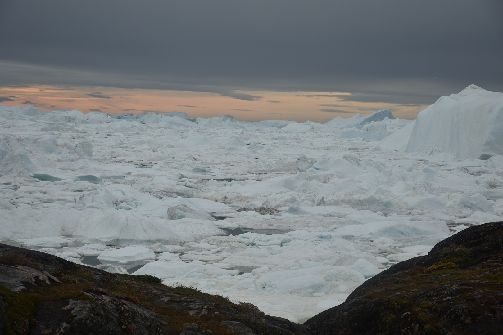 Eisfjord-Blick