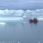 Eisfjord in Ilulissat (Grönland)