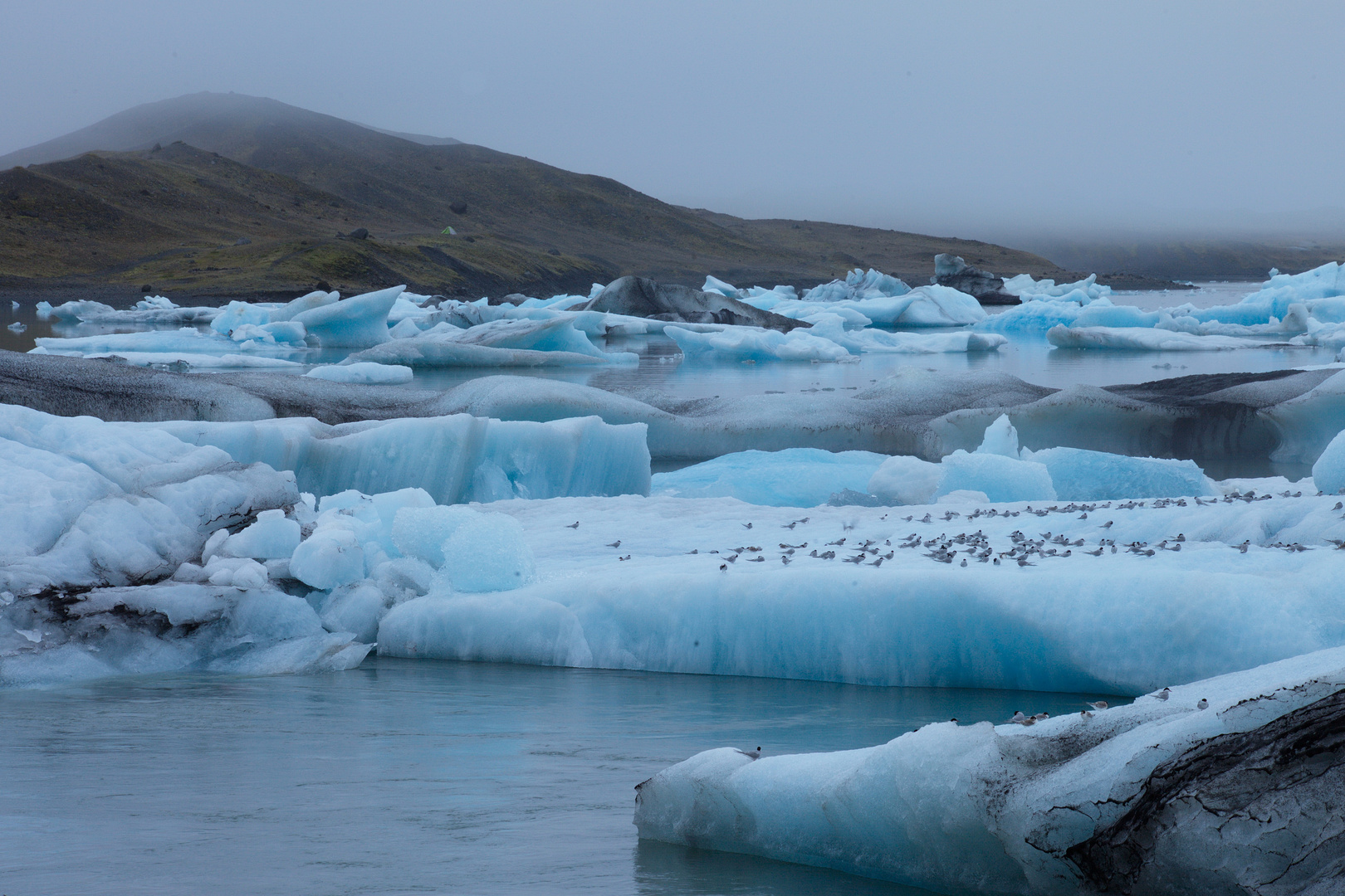 Eisformationen am Jökulsárlón (2)