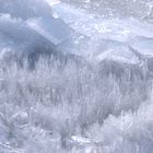 Eisformationen an der Isar