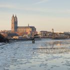 Eisgang auf der Elbe