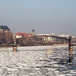 Eisgang auf der Elbe