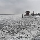 Eisgang auf der Elbe