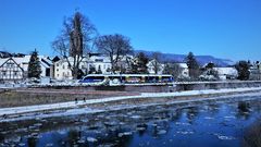 Eisgang auf der Weser