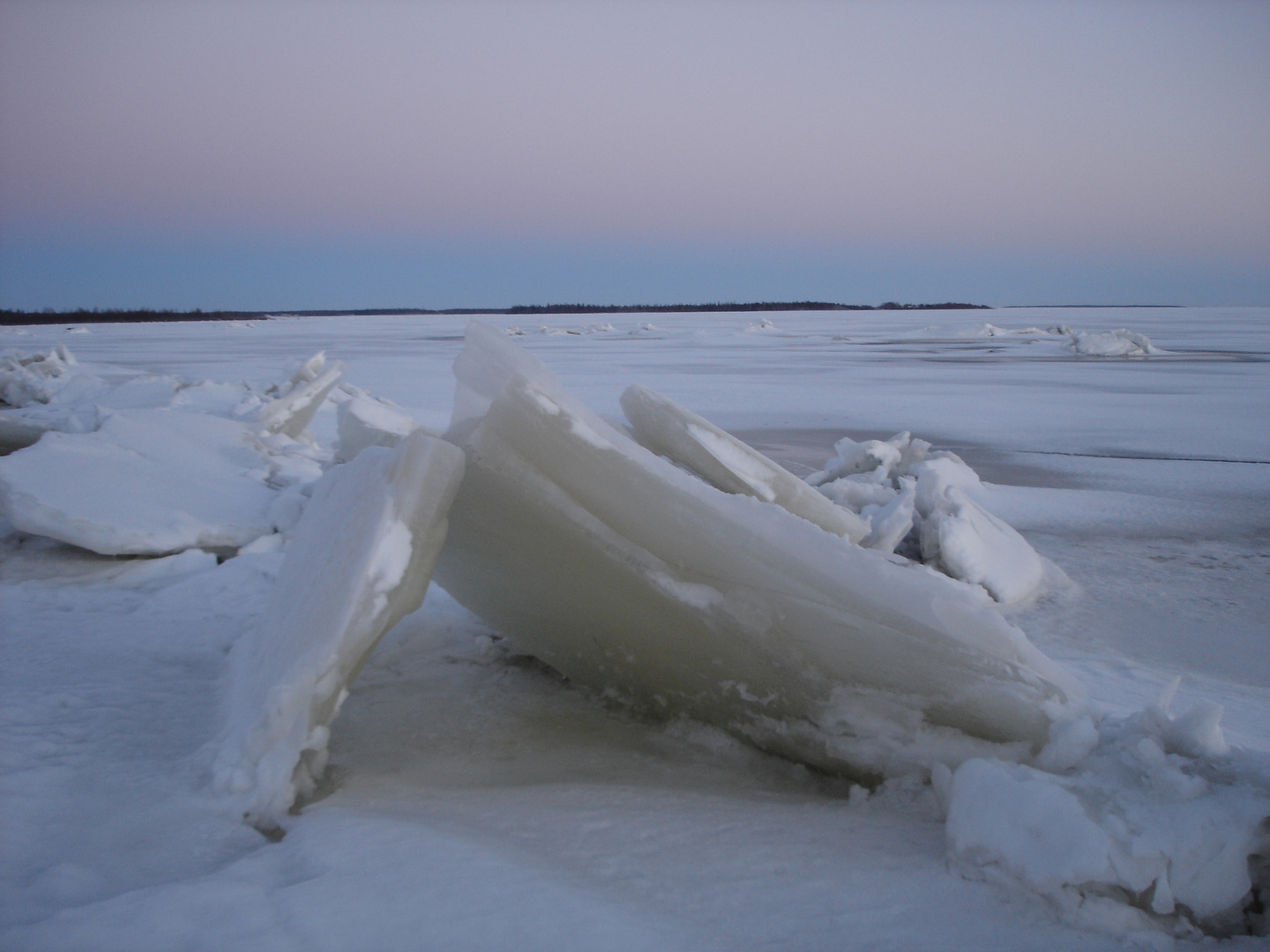 Eisgang vor Seskarö