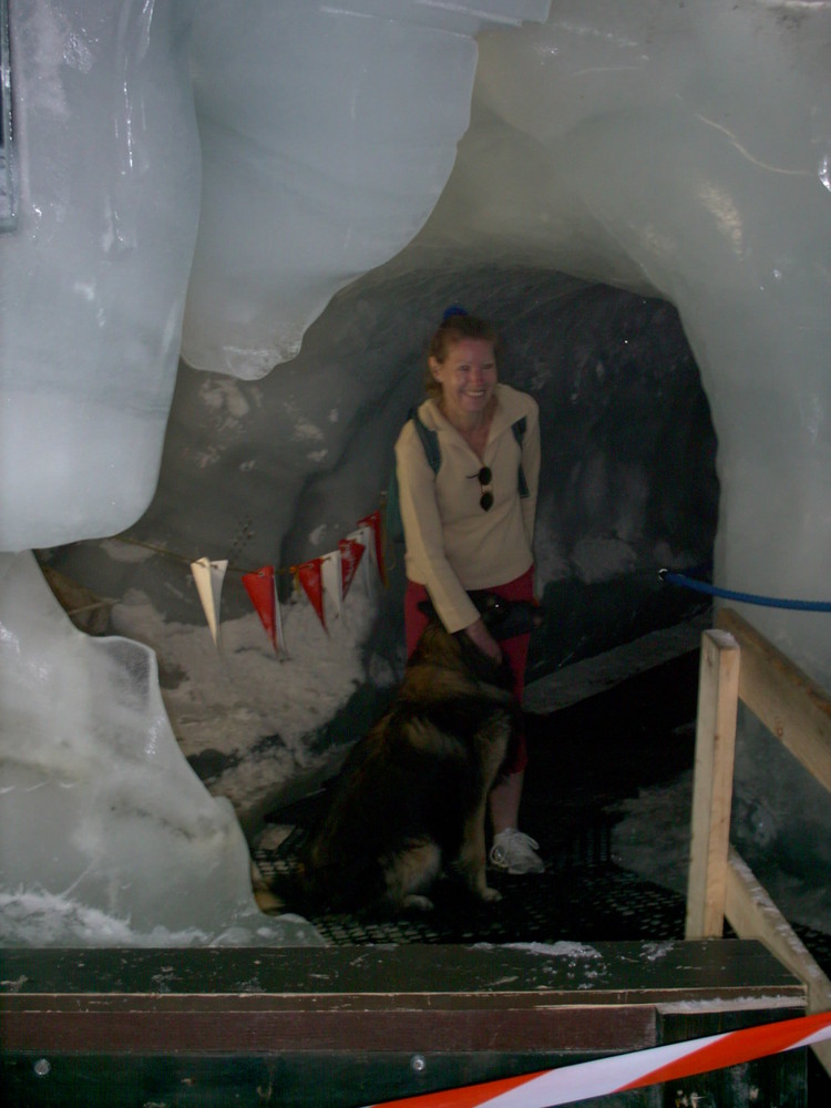 Eisgrotte auf 3500 m.ü.Meer