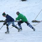 Eishockey auf dem Dorfteich