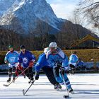 Eishockey im Freien