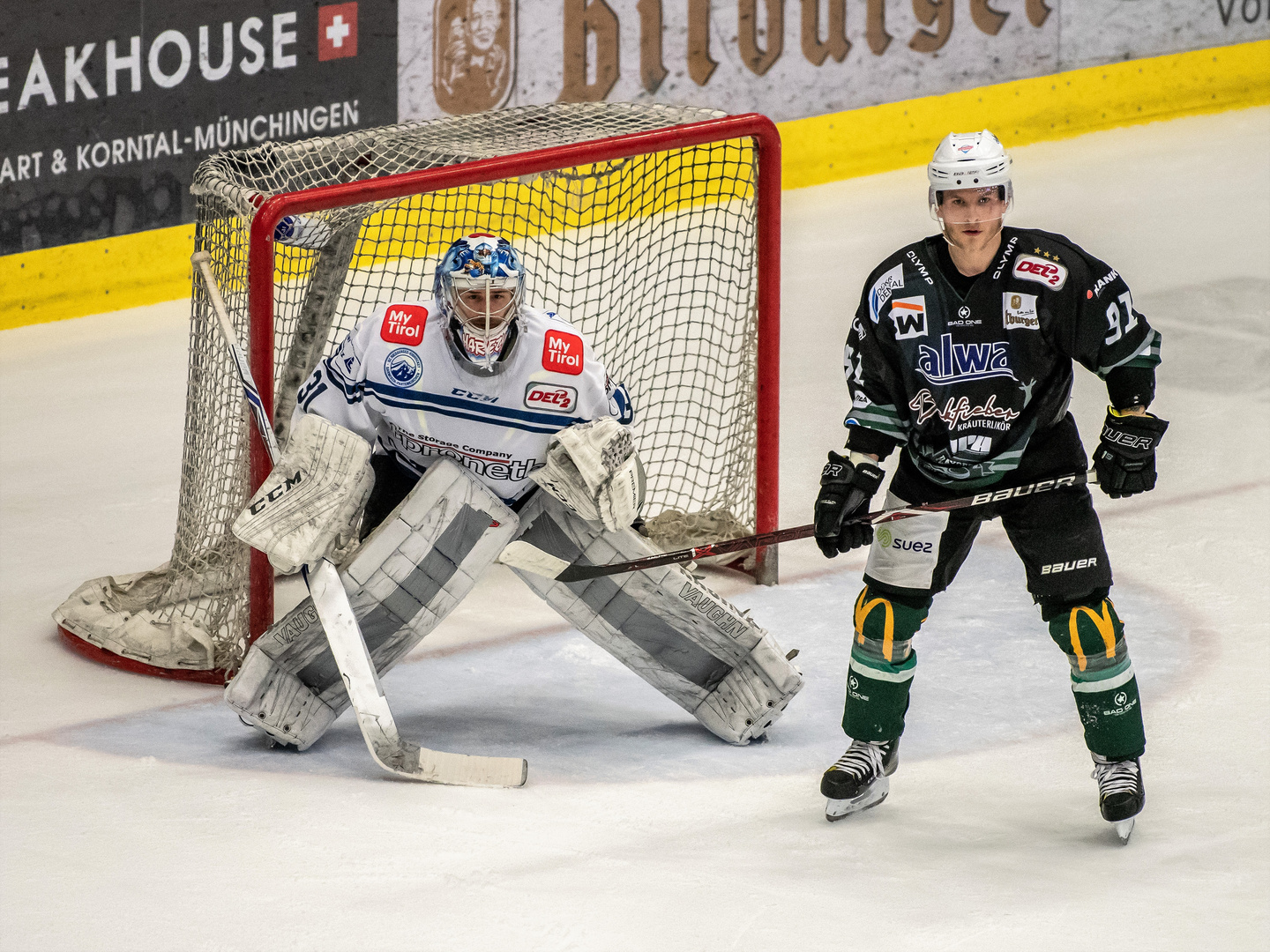 Eishockey Steelers vis. Riessersee