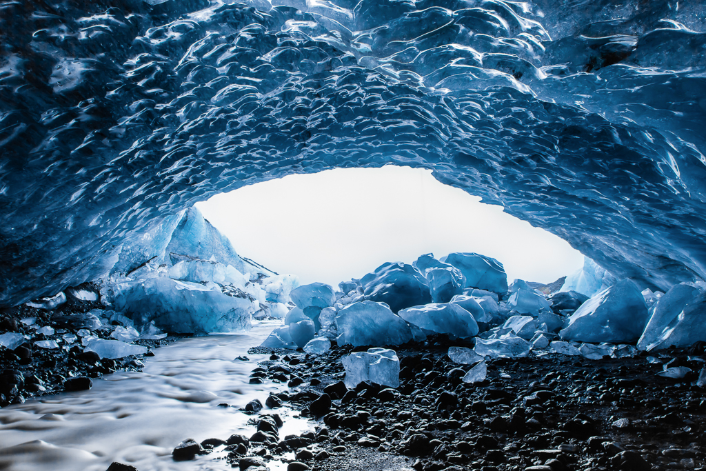 Eishöhle am Svinafellsjöküll