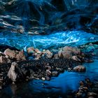 Eishöhle im Innern des Vatnajökull