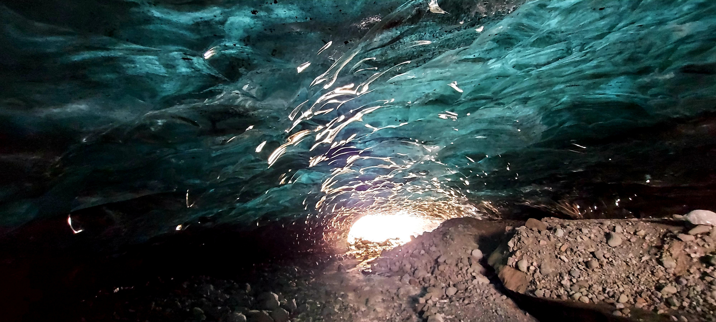 Eishöhle im Island