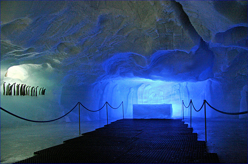 Eishöhle Saas - Fee