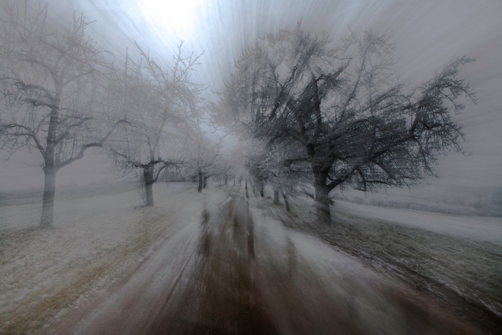 eisig kalt war es als die Sonne dann doch rauskam