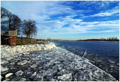 eisige Elbe, nachgearbeitet