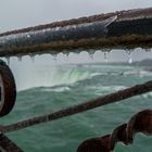 Eisige Niagarafälle