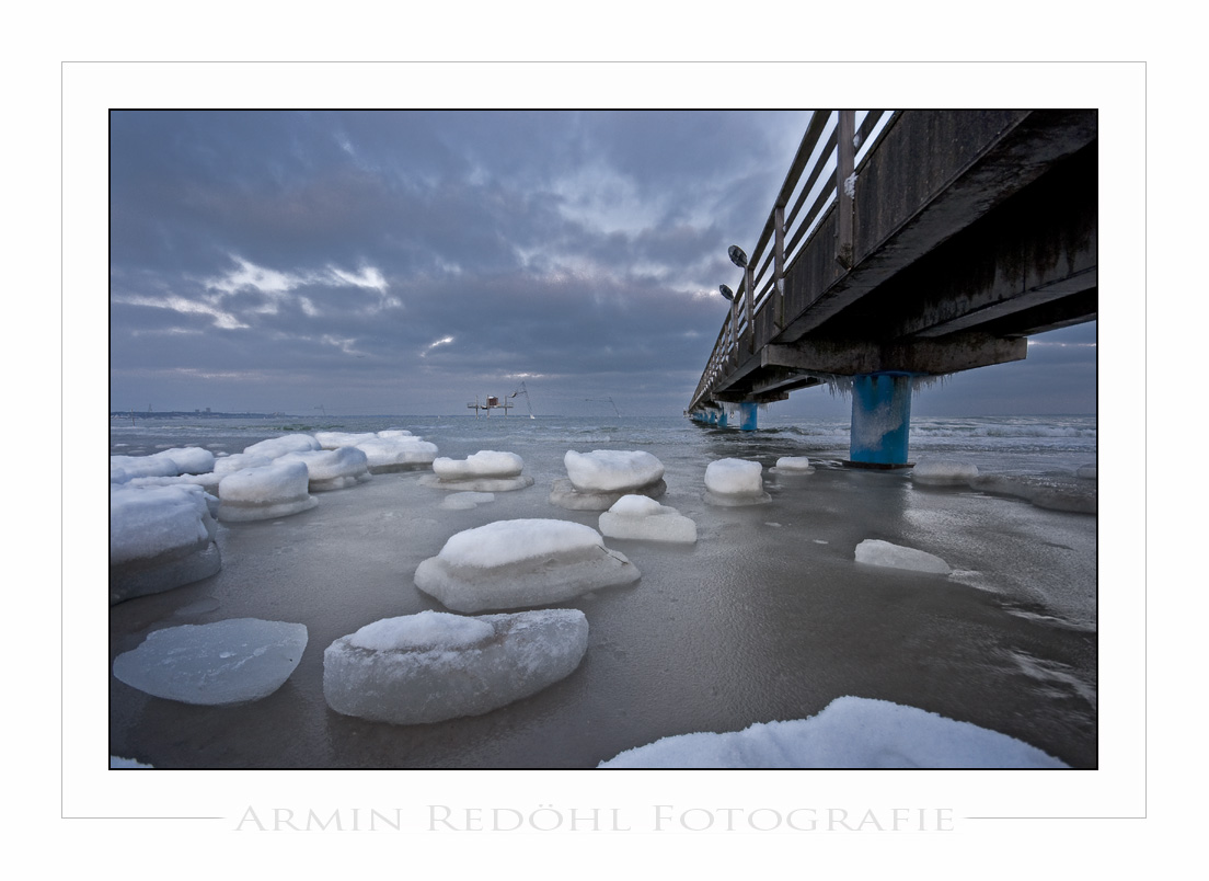 Eisige Ostsee