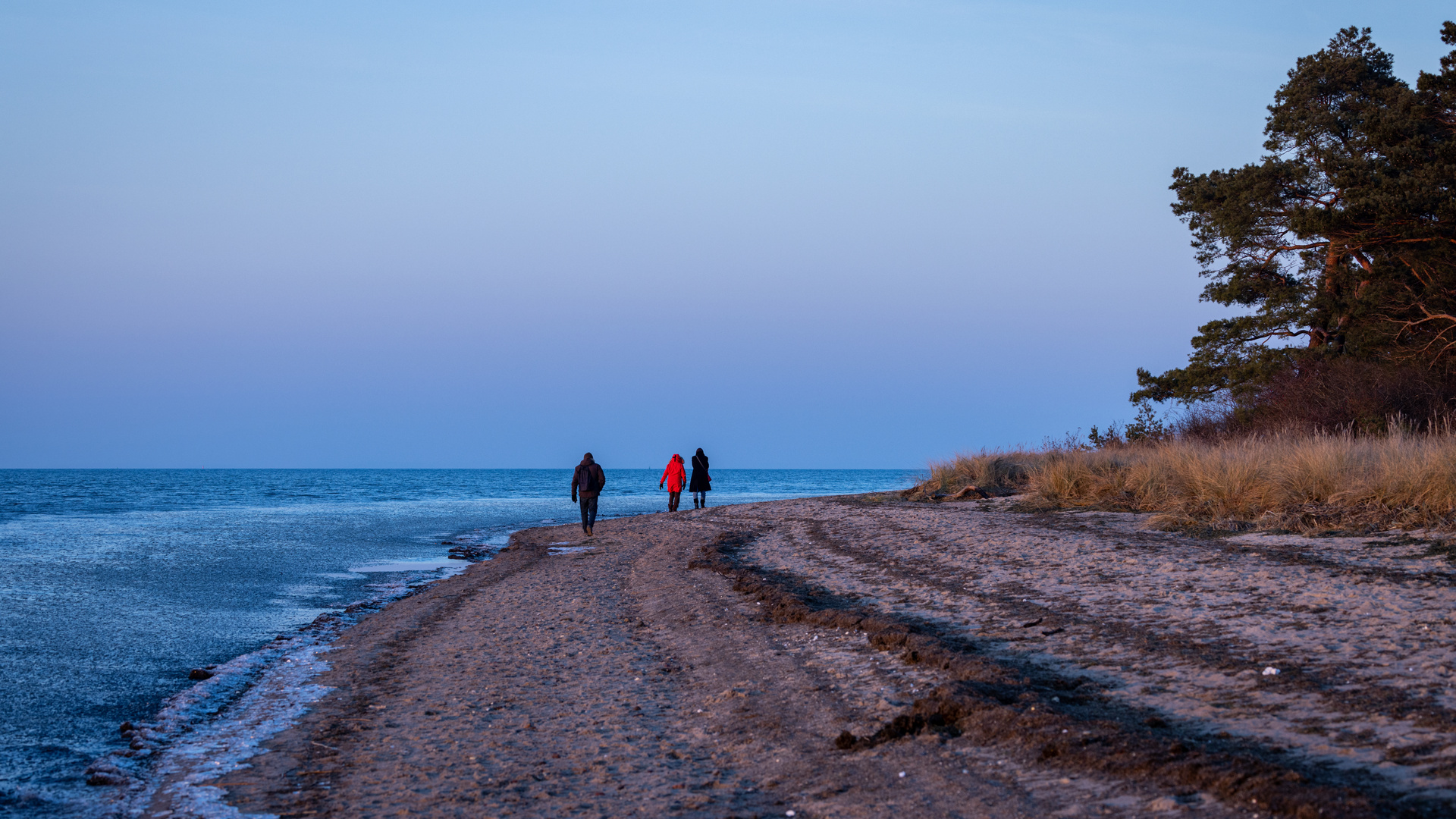 Eisige Ostsee