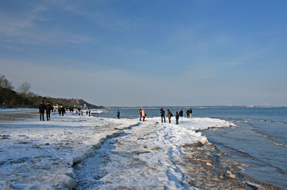 Eisige Ostsee