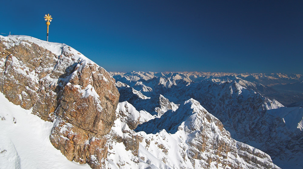 Eisige Zugspitze