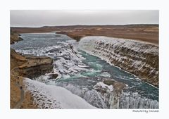 eisiger Gullfoss