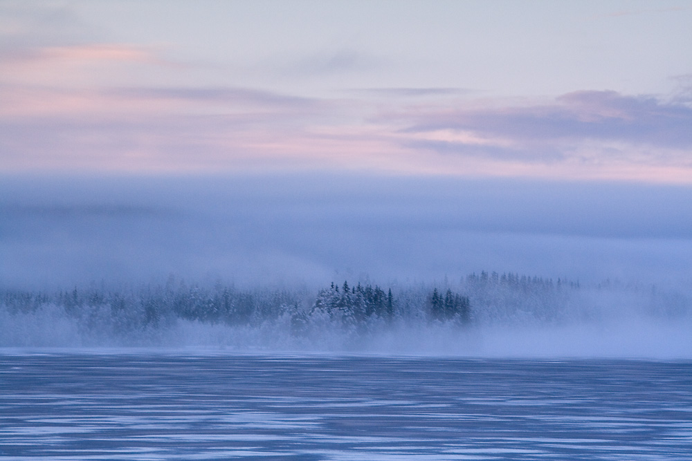 Eisiger Nebel