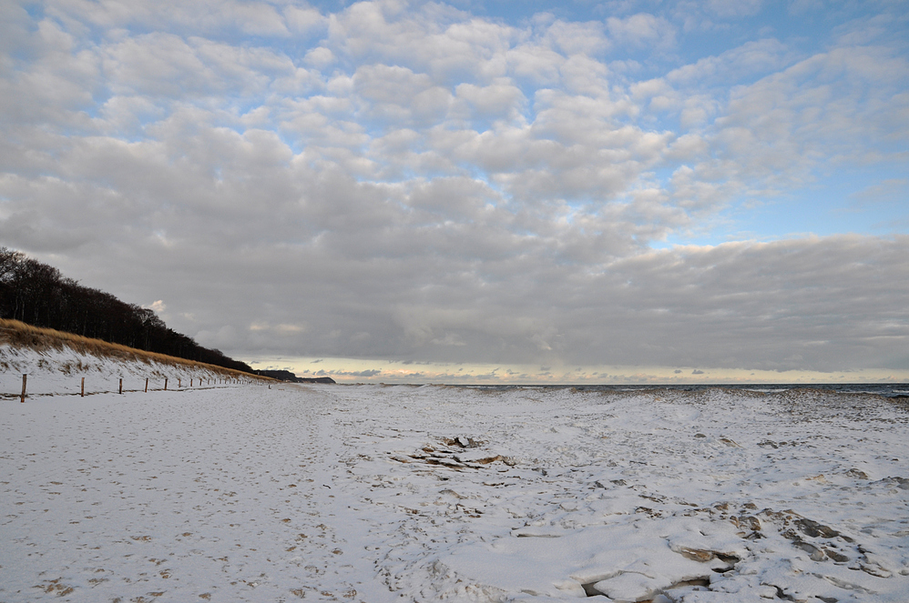 Eisiger Ostseestrand 2011