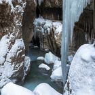 Eisiger Winter in der Partnachklamm