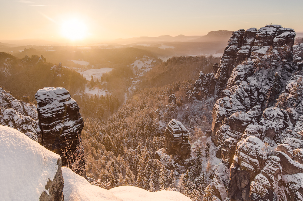 Eisiger Wintermorgen