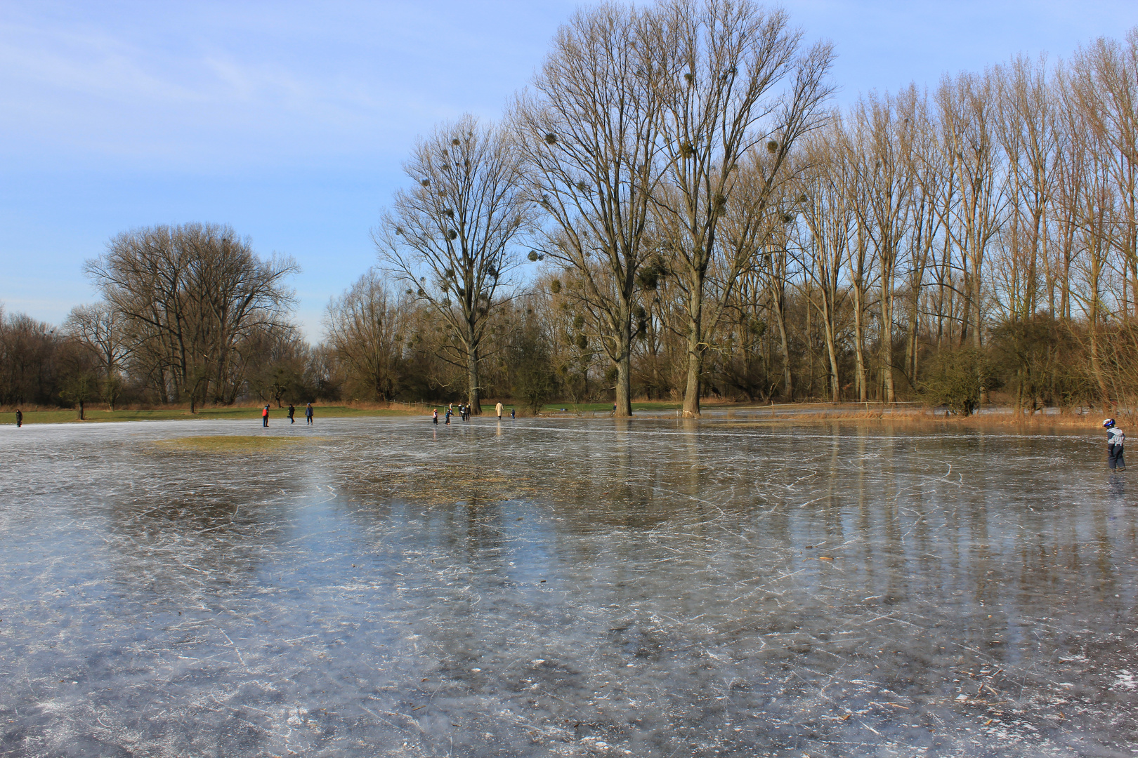 Eisiges Hochwasser