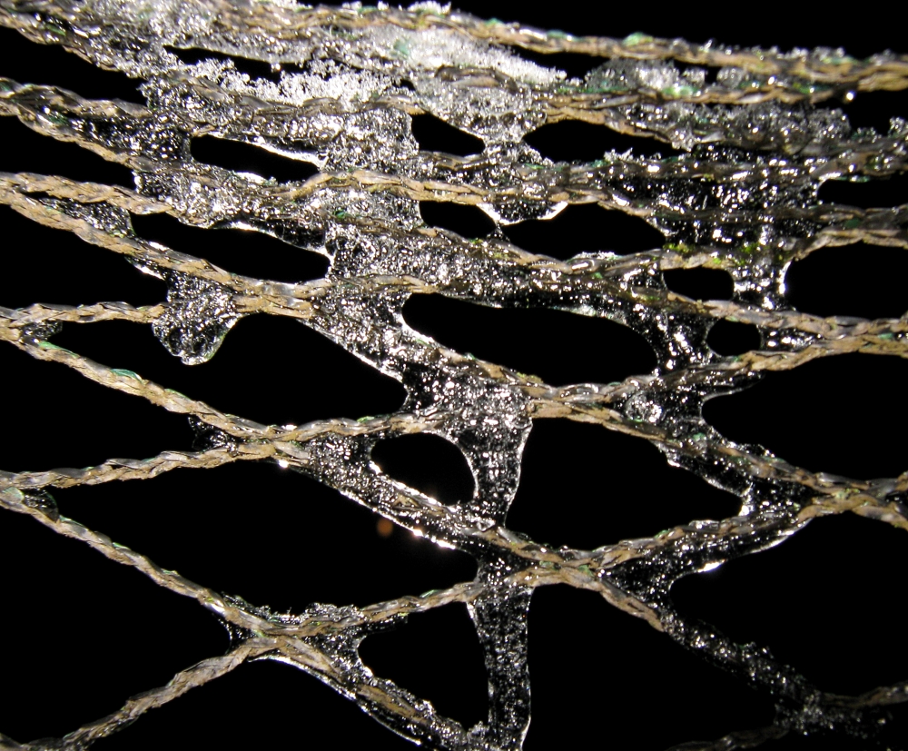 Eisiges Netz
