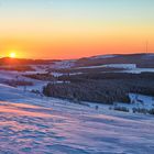 eisigkalter Sonnenaufgang 