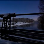 Eiskalt am Bodewehr