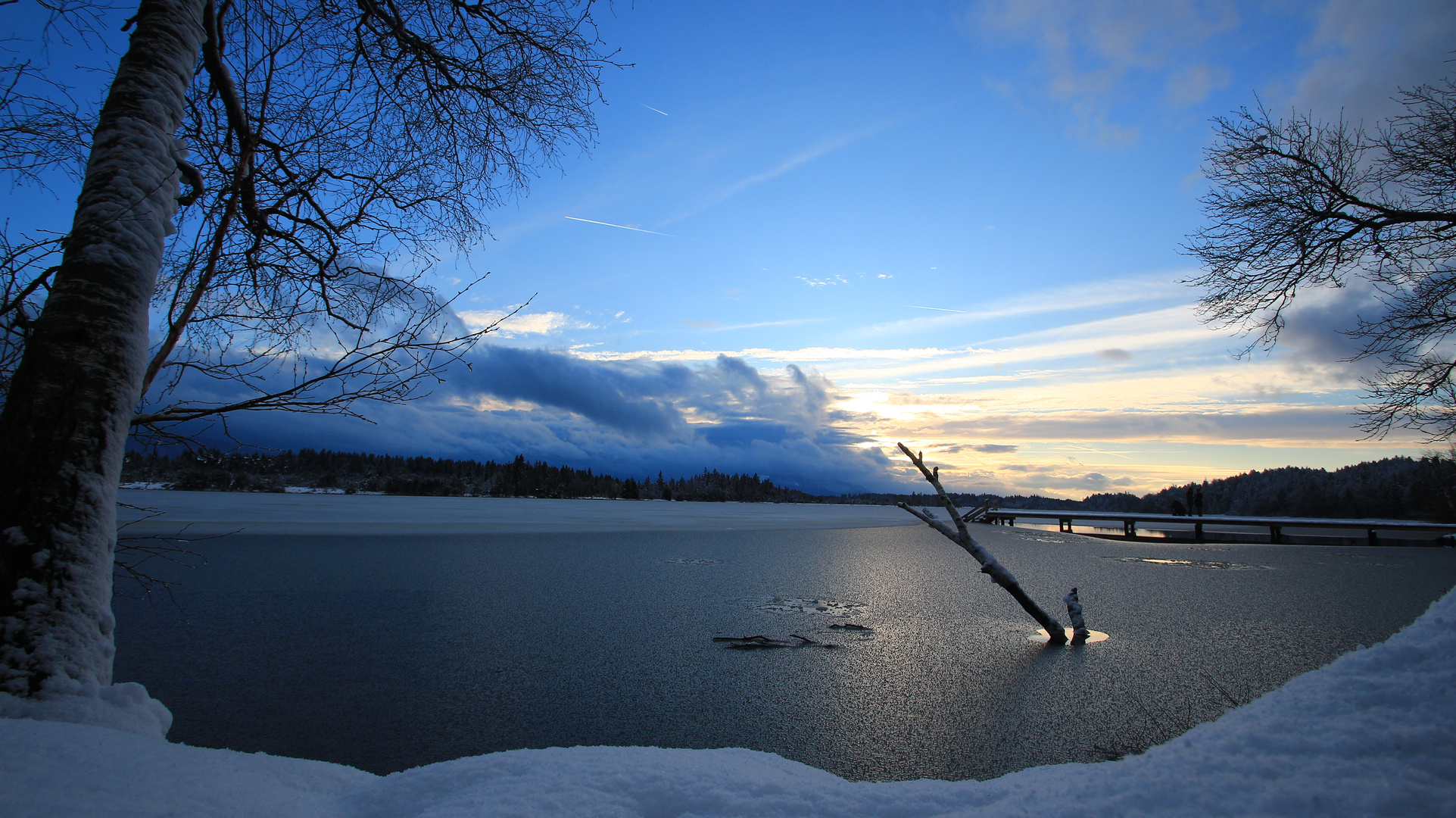 Eiskalt am Kirchsee