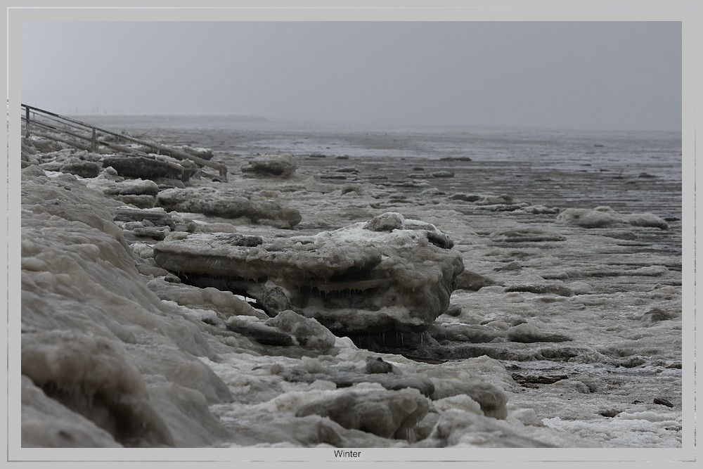 Eiskalt am Meer