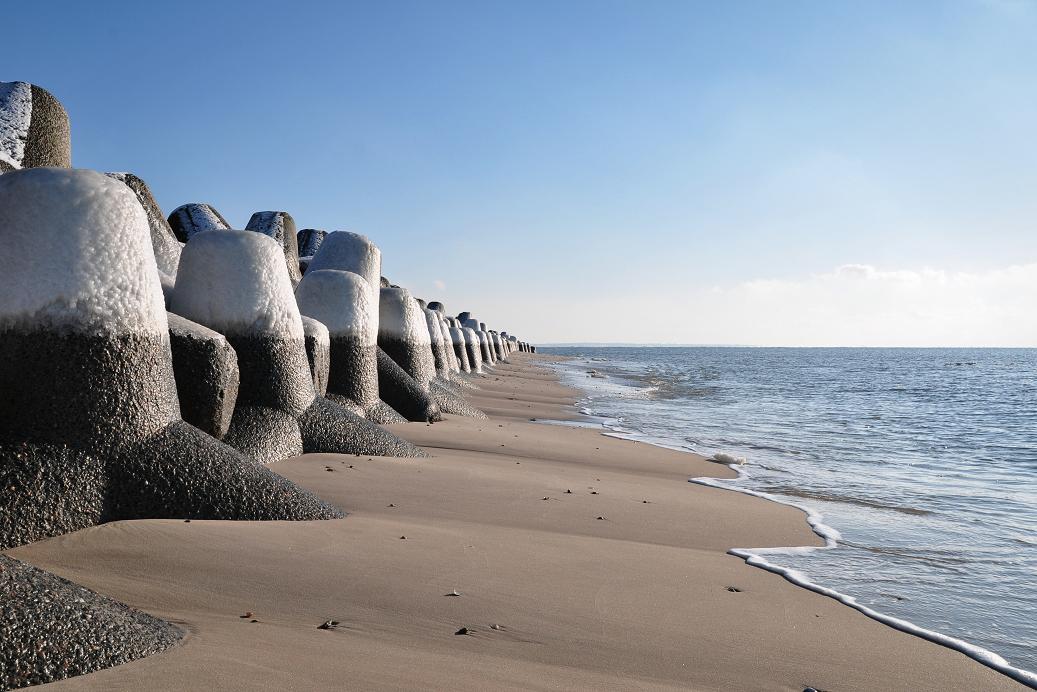 ...eiskalt an der Nordseeküste!